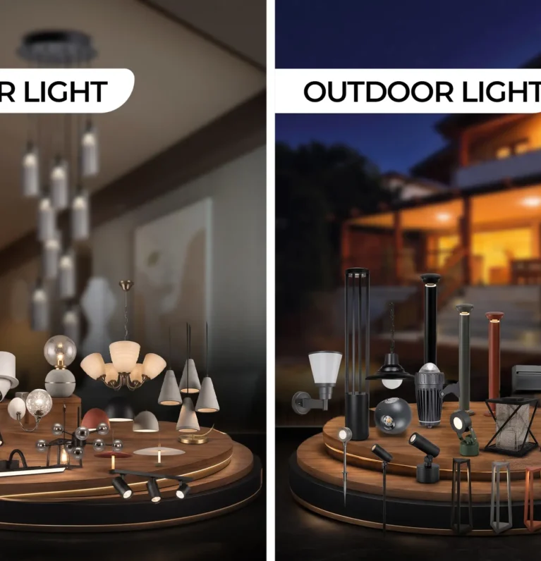 Indoor vs Outdoor Lighting_ How to Choose the Right Lights for Your Space